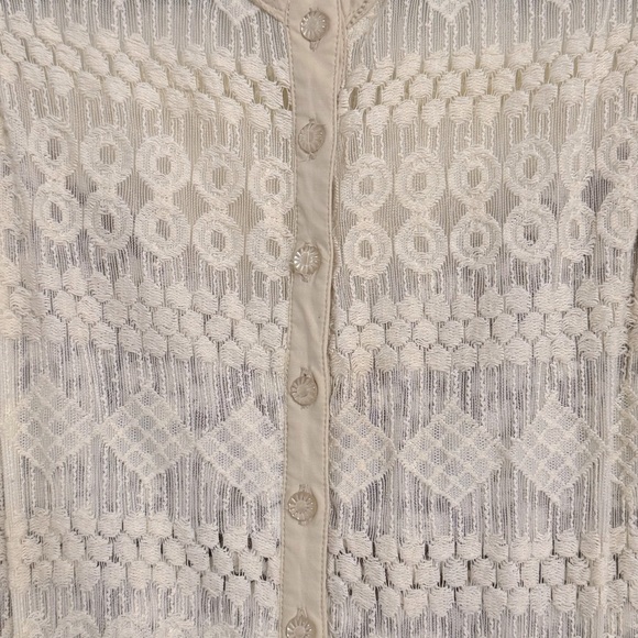 Lasercut Fleur-De-Lys Sheath Beguile by Byron Lars - Picture 8 of 9